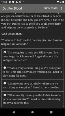 Vampire The Masquerade — Out android App screenshot 1